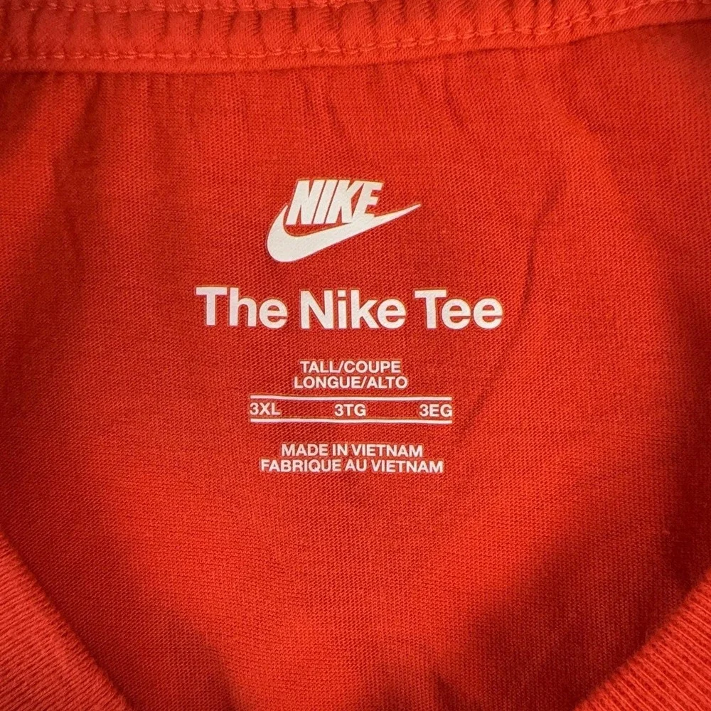 Nike Shirt Mens 3XL Tall Red Peace Yin Yang Swoosh Just Do It Graphic Tee